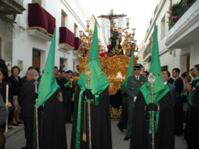 Esplendor de Jueves Santo en la Hermandad de la Vera-cruz de Alcalá del Río