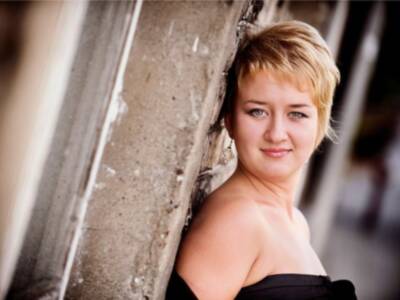 El pianista Ángel Cabrera y la soprano Urszula Bardłowska, en el Real Círculo de Labradores
