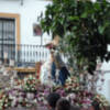 Sevilla.La Divina Pastora de las Almas de San Antonio, procesiono por el arrabal de San Vicente-San Lorenzo