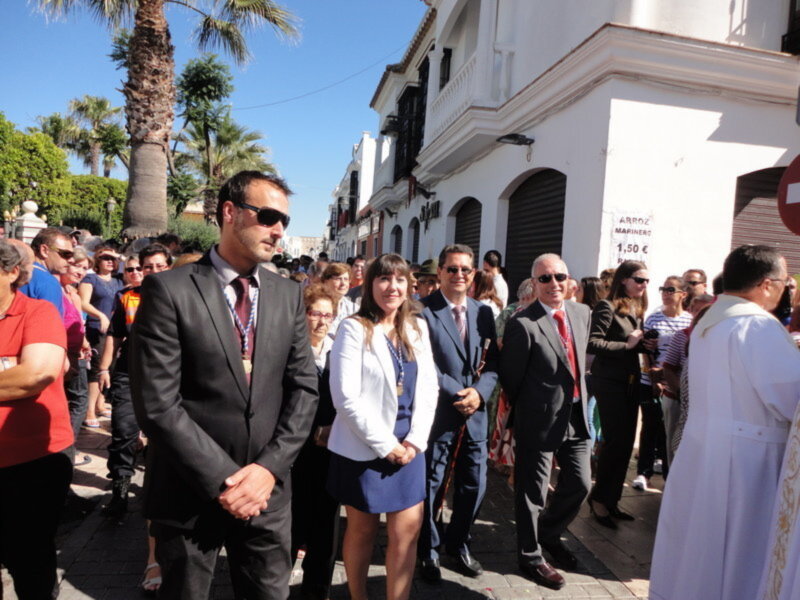 Davinia Valdés agradece la colaboración ciudadana en la celebración del Corpus(Chipiona)