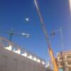 El Ayuntamiento intercede para que sea desmontada la grúa de la obra paralizada en el antiguo Hotel Cruz del Mar(Chipiona)