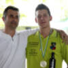 Jaime Martínez, campeón regional de bolo andaluz montaña.