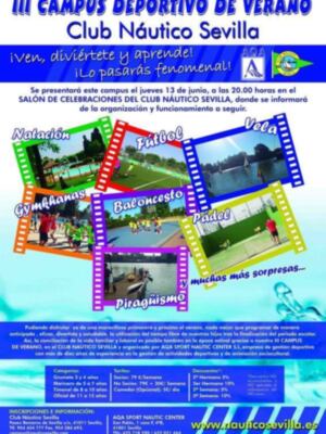 Campus de verano AQA Sport-Náutico Sevilla