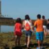 Las visitas a los corrales de pesca se convierten en uno de los principales atractivos turísticos para los visitantes(Chipiona) 