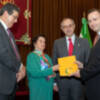Entrega del IV Premio Ángel Olavarría Téllez a un trabajo sobre los Fundamentos de Política criminal