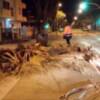 El Ayuntamiento de Chipiona evalúa los daños del temporal de la madrugada del domingo