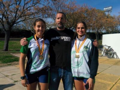 El Club Náutico Sevilla se cuelga 13 medallas en los Nacionales de remoergómetro y fondo