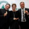 Estrella Morente acompañada de Javier Conde dedica su Medalla de Andalucía al guitarrista Paco de Lucía