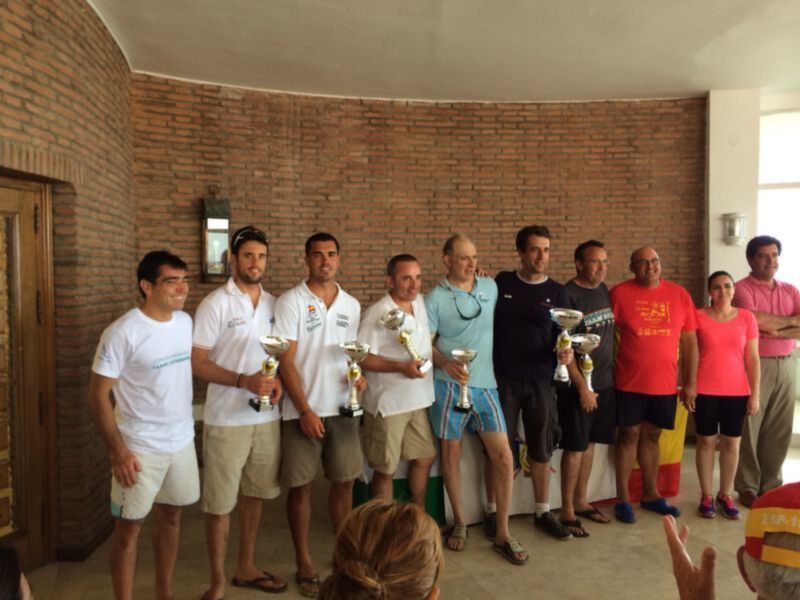 Los regatistas del CAND se hacen con casi la totalidad de premios en la última Copa de Andalucía de Catamarán(Chipiona)