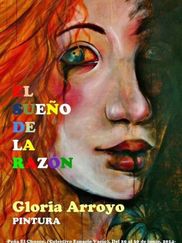 El chusco acoge desde mañana viernes la exposición de pinturas de técnicas mixtas de Gloria Arroyo(Chipiona)