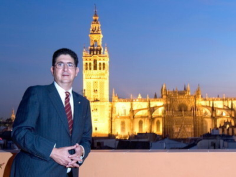 José Joaquín Gallardo, decano del Colegio de Abogados de Sevilla ,el vicepresidente de la Abogacía aspira a su quinto mandato en Sevilla