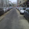 Sevilla calle Miño si no se arregla podría tener que cortarse al tráfico ..