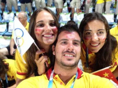 En acción el tridente del Náutico Sevilla en los Juegos Olímpico de la Juventud