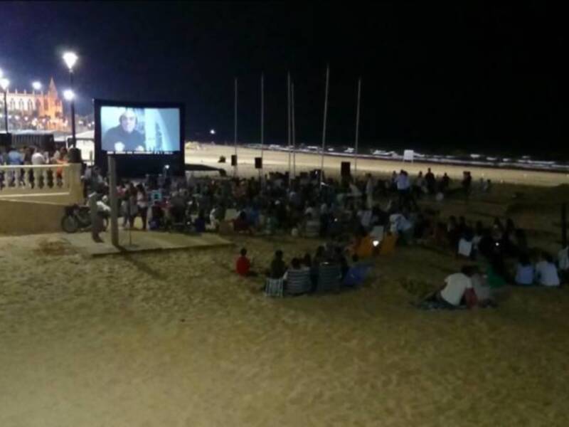 Chipiona recupera el cine de verano en la playa