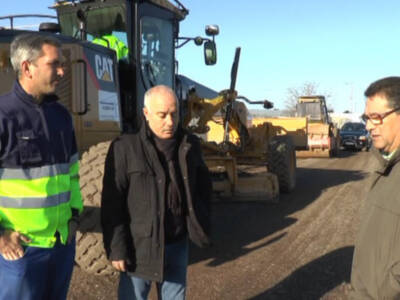 El Ayuntamiento de Chipiona concluye los trabajos de los cuatro caminos mejorados con el Plan Reactiva de Diputación