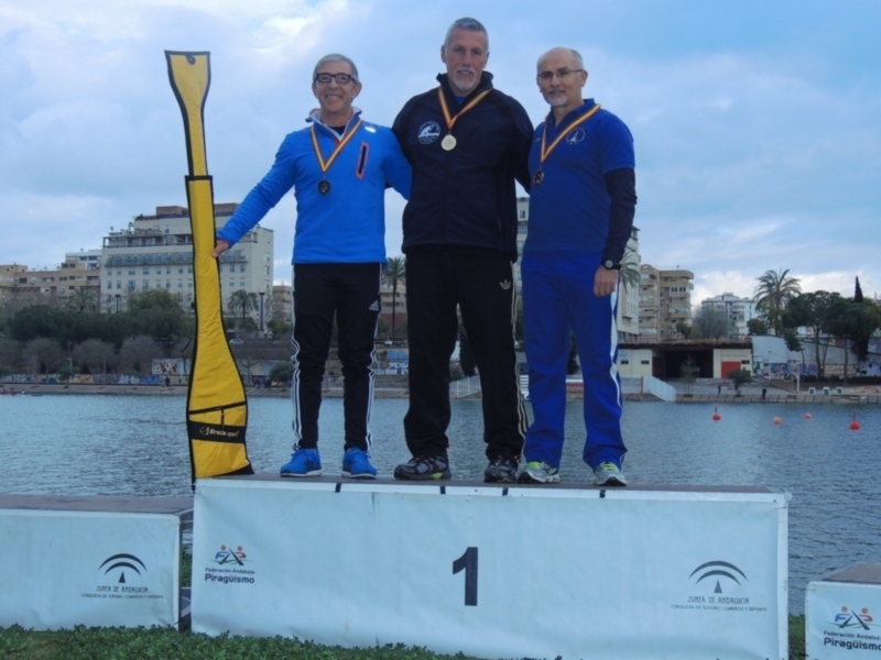 El Club Piragüismo Triana, bicampeón de España de invierno