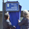 El poeta Miguel Hernández da nombre desde hoy a un nuevo parque público de Chipiona
