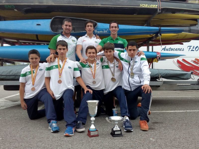 La Copa de España de Jóvenes Promesas de piragüismo, para el Náutico Sevilla
