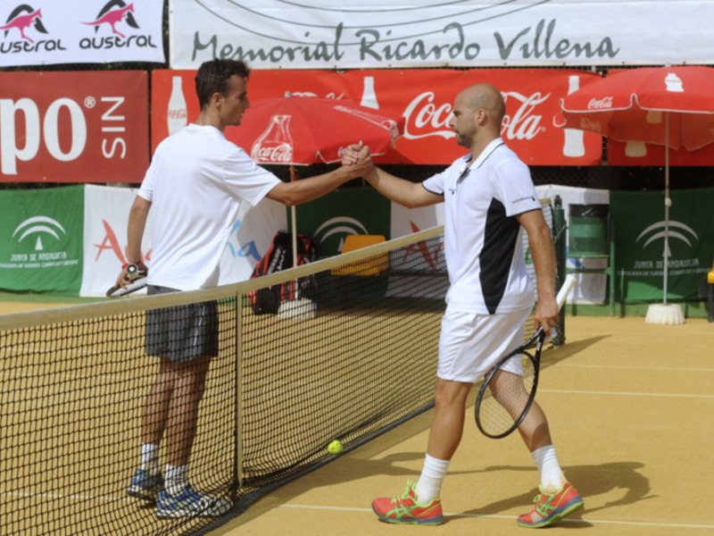 Pleno sevillano en las semifinales del Memorial Ricardo Villena de tenis