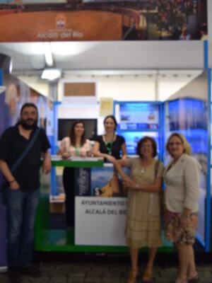 Provincia. Alcalá del Río estuvo presente en la Feria del Patrimonio Cultural en la provincia de Sevilla.