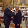 Sevilla.Homenaje al director de la Banda de Música de Sevilla en la Iglesia del Valle, José Albero Francés