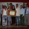 La plata olímpica de Fernando Climent ya luce en el Club Náutico