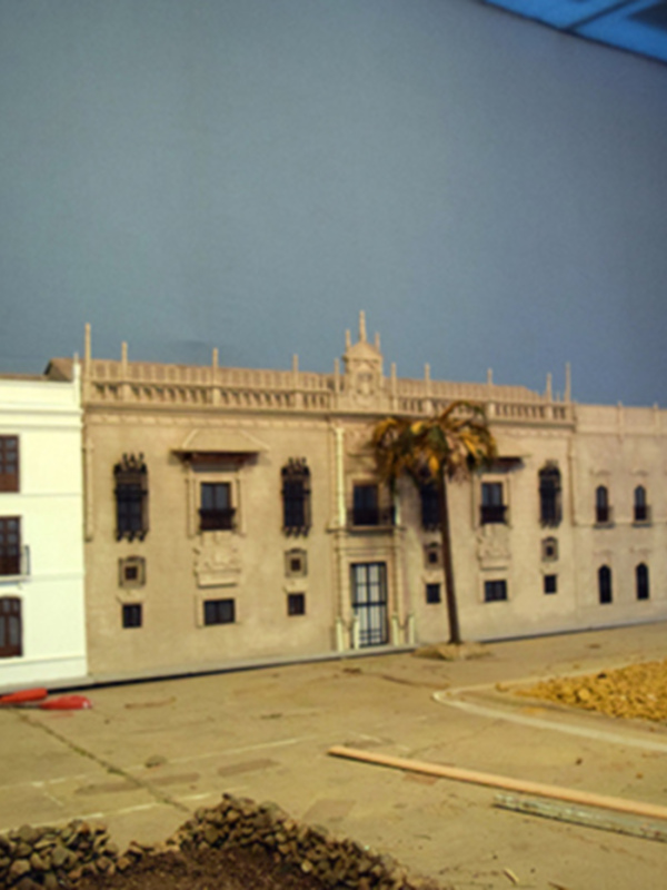 Sevilla.  El Palacio del Duque de Medina Sidonia, el Colegio de Alfonso X el Sabio y el palacio de Miguel Sánchez-Dalp en el Belén de la Solaridad 