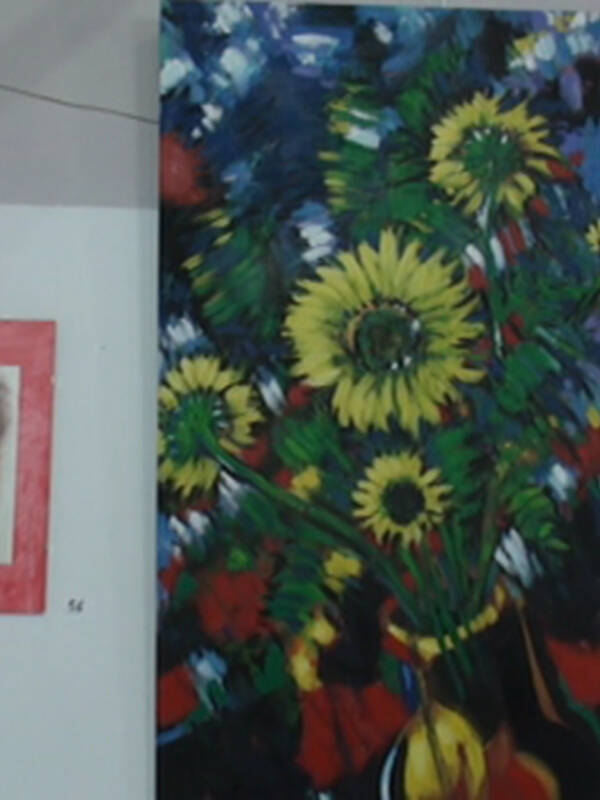 Diego Montalbán muestra sus creaciones en la Taberna El Chusco(Chipiona)