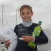 Podio sevillano en la II Regata Ciudad de El Puerto de la clase Optimist