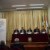 Presentación del logotipo del  Cien Aniversario de la Cabalgata de Reyes  del Ateneo sevillano.