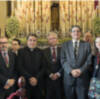Los Abogados con la Virgen de la Concepción.