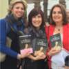 Marina Bernal y Esperanza Torres presentaron "El diablo en el cuerpo" (Penguin Random House) en la carpa central de la Feria del Libro de Tomares (Sevilla).