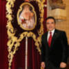 EL PINTOR ANTONIO MONTIEL PLASMA A LA VIRGEN DE LA CABEZA