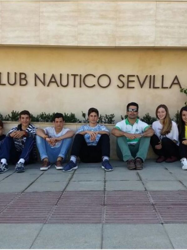 La flota de vela ligera del Club Náutico Sevilla, en las Copas de España de Techno, Láser y Aguas Interiores