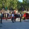Acto Homenaje a la Bandera de España en Sevilla.