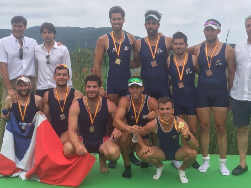 El Náutico, subcampeón de España de remo