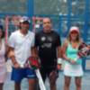 Subtítulo sevillano en el Campeonato de España de pádel de veteranos por parejas