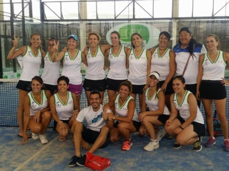 Subtítulo en el Campeonato de Andalucía absoluto de pádel por equipos de Tercera