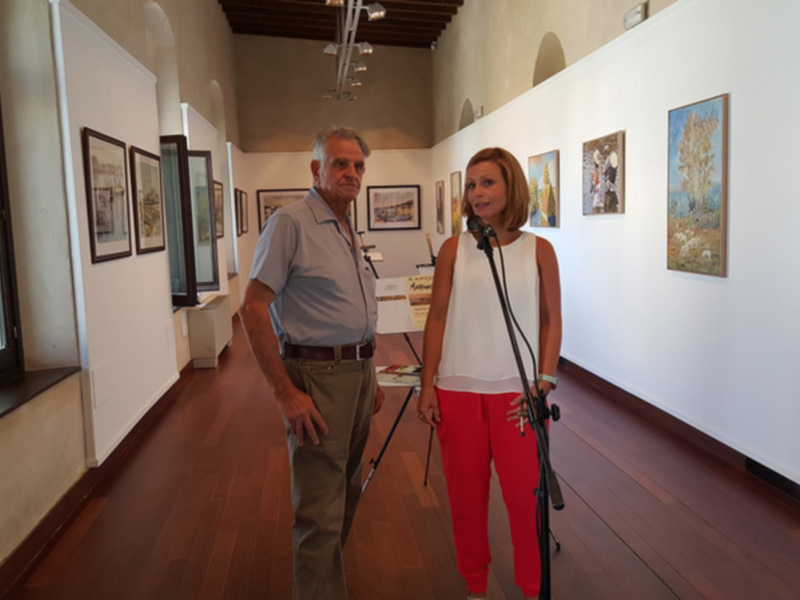 Cultura muestra marinas de José Luis Fabre y Miguel Algarín en la sala de exposiciones del Castillo