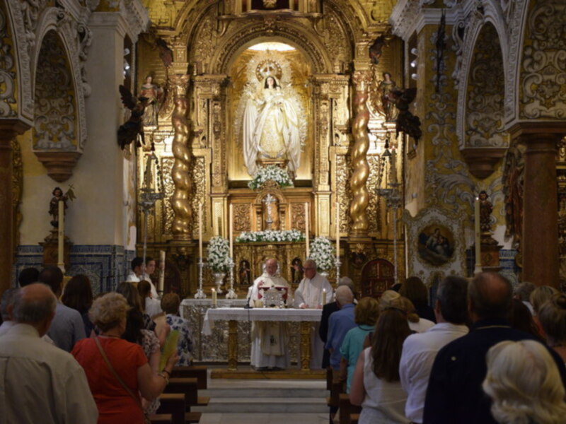 La Virgen de las Nieves festejó su festividad.