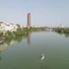 Surf de remo en el Guadalquivir