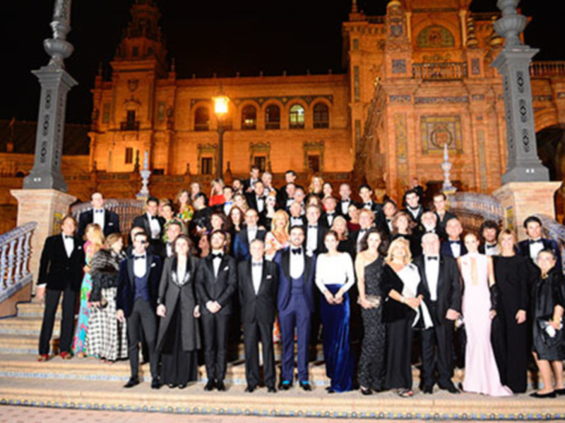 La Plaza de España se llenó de famosos en el X aniversario de Escaparate