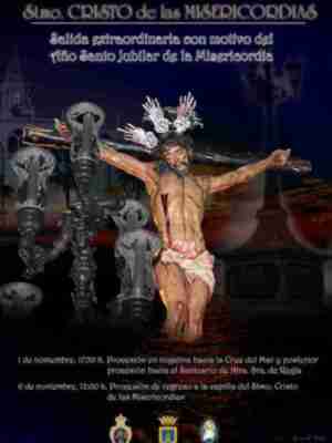Presentado el cartel de la programación del Cristo de las Misericordias para el cierre del Año Santo Jubilar