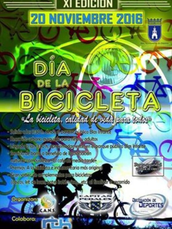 El CANS anima a participar el domingo en la celebración del Día de la bicicleta y a pedalear todo el año