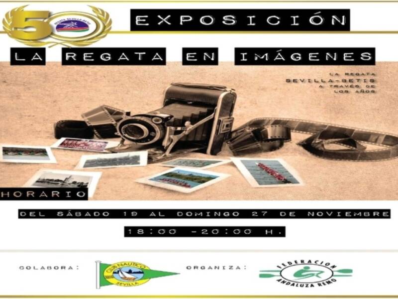 'La Regata en imágenes', exposición fotográfica sobre la Sevilla-Betis en el Club Náutico