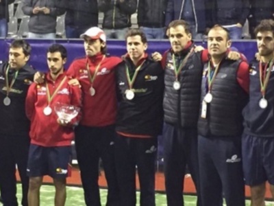 Paquito Navarro, subcampeón del mundo absoluto con la selección española