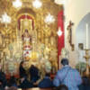 Besamanos en la capilla de Los Marineros en Triana.