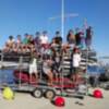 Desembarco del Náutico Sevilla en la Regata de Año Nuevo