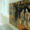 La sede de Canal Sur en San Juan de Aznalfarache (Sevilla) acoge la exposición "Mundo Interior", de la pintora Manferca