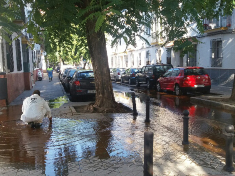 Avería de agua